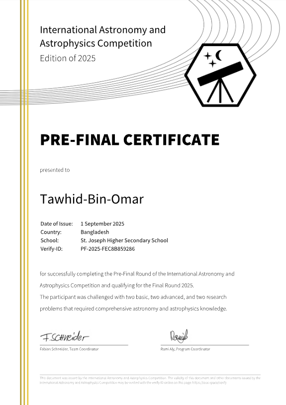 pf cert